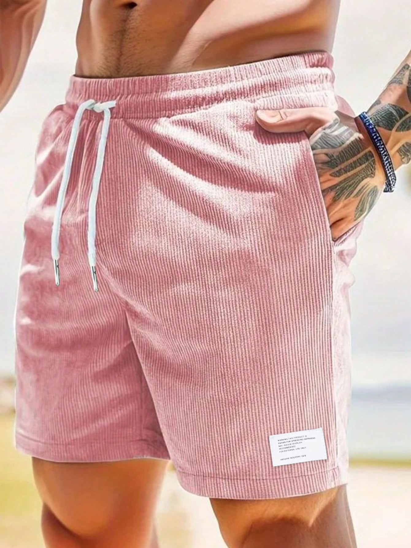 Variant image for Zachary | Short Pour Hommes Décontracté en Polyester-41