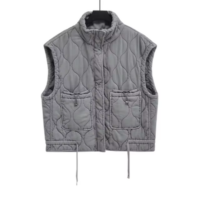 Gilet Thalia Femme - Coton Doux, Élégant et Sans Manches-1