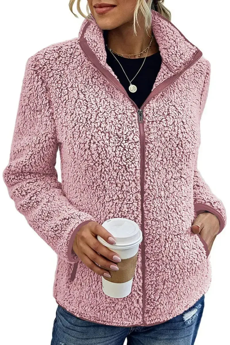 Camila | Gilet polaire Teddy