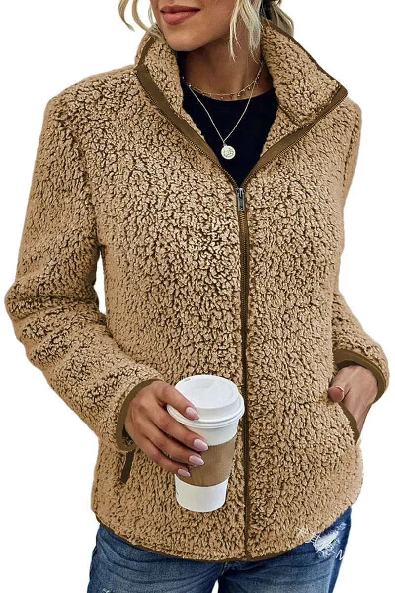 Camila | Gilet polaire Teddy