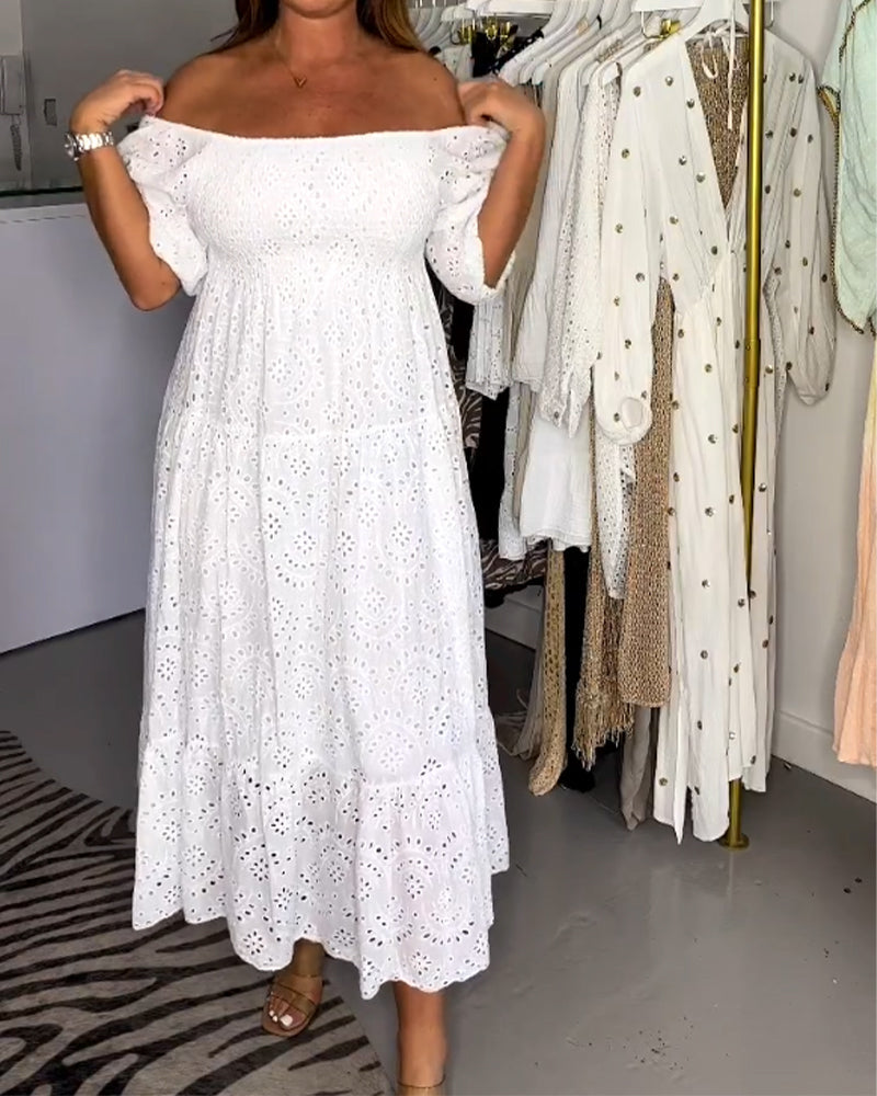 Lisette | Robe décontractée en dentelle