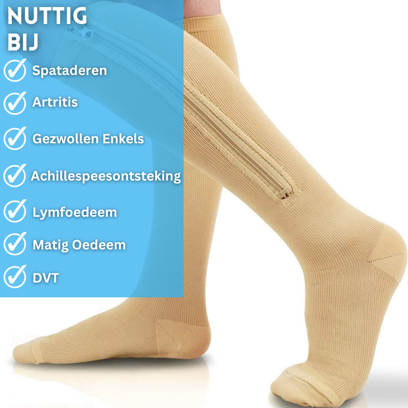 Noele | Zip pour plus de confort Chaussettes