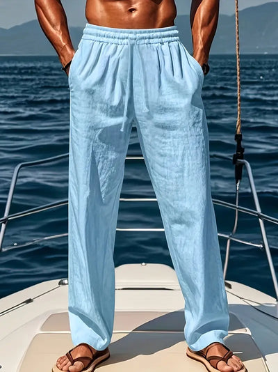 Linéa | Pantalon en Lin Masculin Confortable et Élégant-3