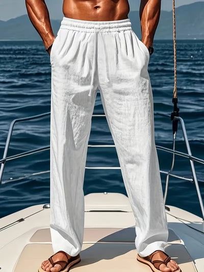 Linéa | Pantalon en Lin Masculin Confortable et Élégant-1