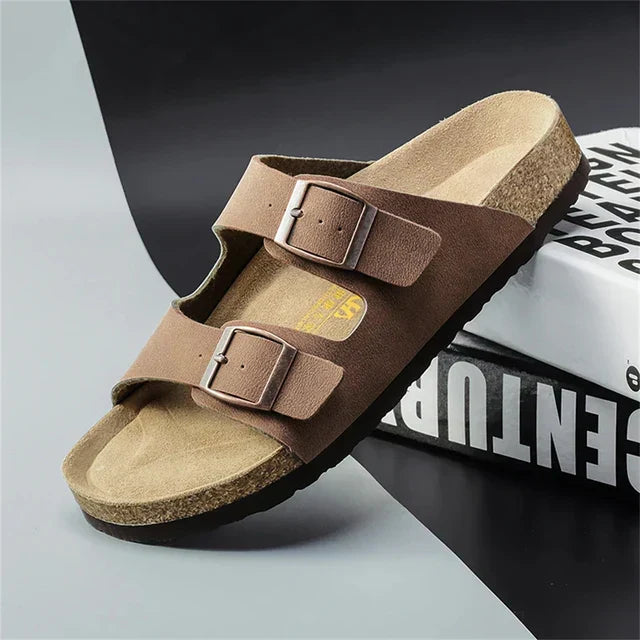 Sandales - Cuir Ergonomiques Confortables-5