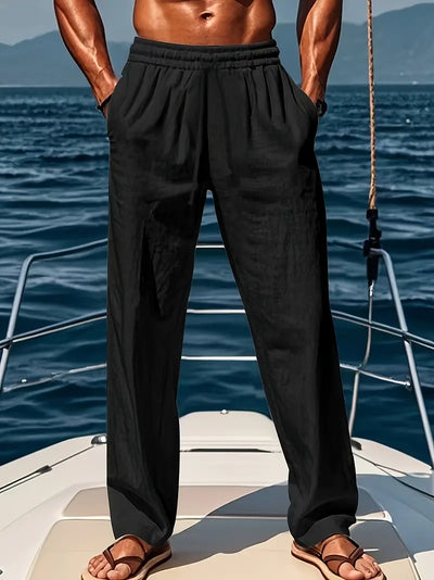 Linéa | Pantalon en Lin Masculin Confortable et Élégant-2