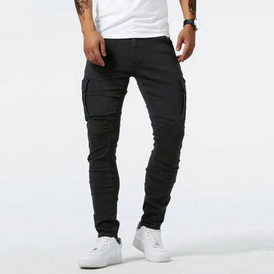 Variant image for Pablo Pantalon Cargo Homme – Denim Élastique, Confortable et Polyvalent-6