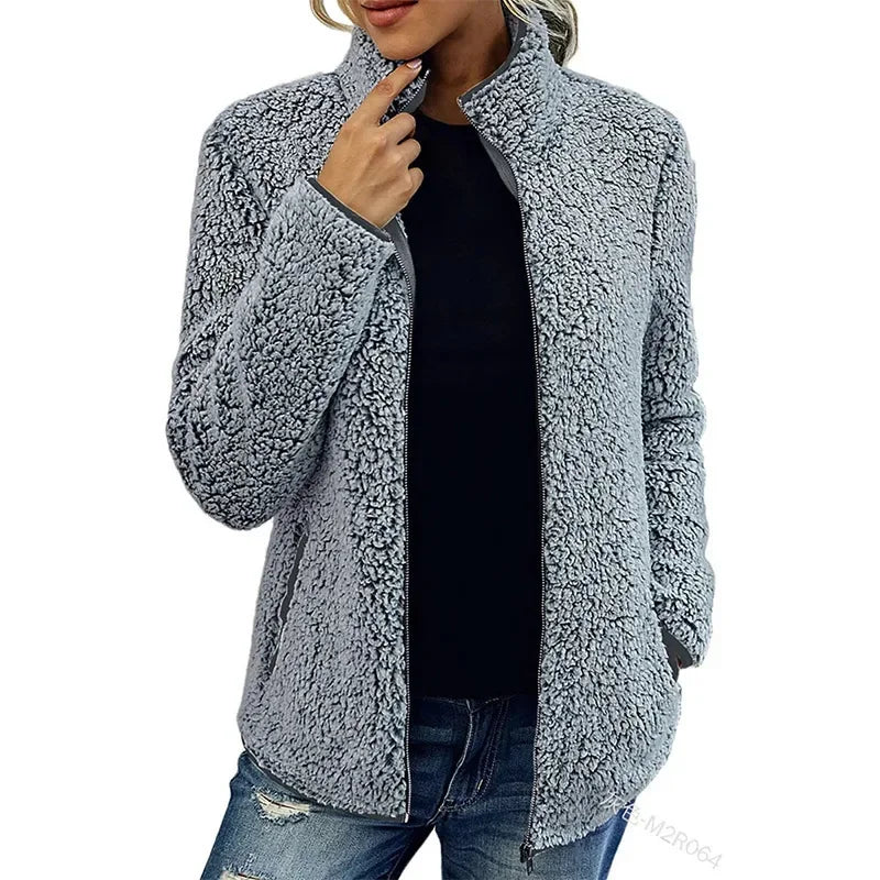 Camila | Gilet polaire Teddy