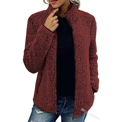 Camila | Gilet polaire Teddy