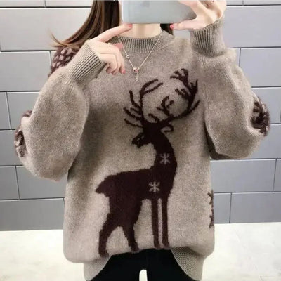 Laurette | aya Pull de Noël élégant