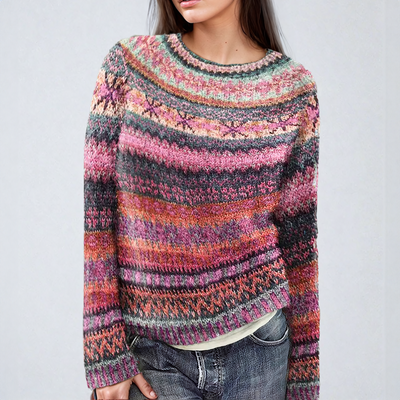 Fairisle | Pull en tricot classique