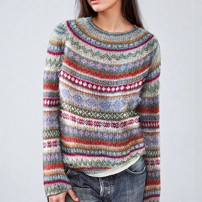 Fairisle | Pull en tricot classique