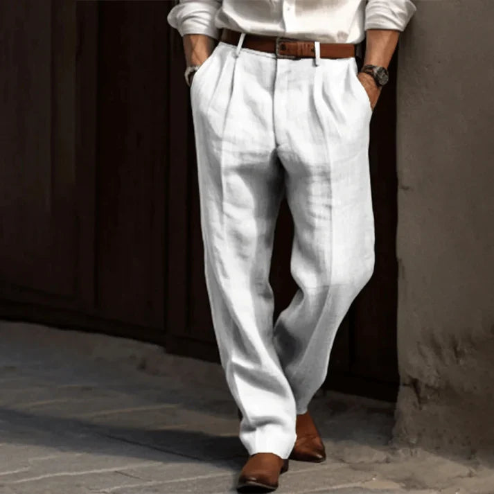 Pantalon Rétro Magnusa Homme – Tissu Respirant, Élégance et Confort-2