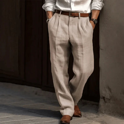 Pantalon Rétro Magnusa Homme – Tissu Respirant, Élégance et Confort-4