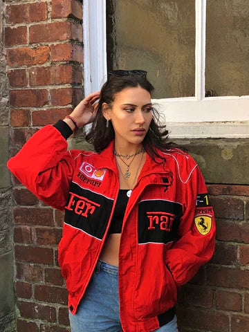 Eloise | Vintage Racer Jacket