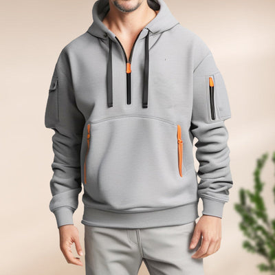 Felix | Demi-zip Sweat à capuche