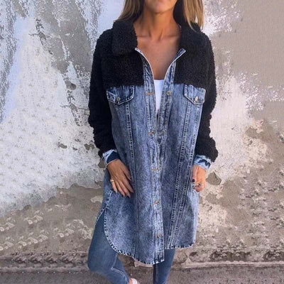 Richa | Veste longue en denim