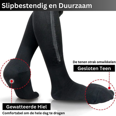 Noele | Zip pour plus de confort Chaussettes